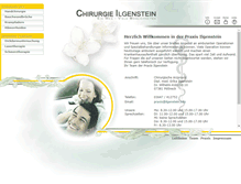 Tablet Screenshot of chirurgie-ilgenstein.de